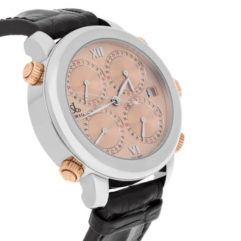 Jacob & Co H-24 SSC Company Five Time Zone Automatic Stainless Steel Watch – image 5