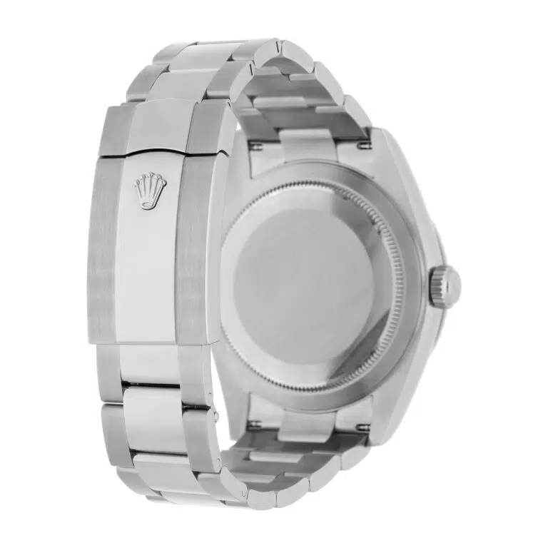 Rolex Sky-Dweller 336934 42mm Green Dial Fluted Stainless Steel Watch – image 7