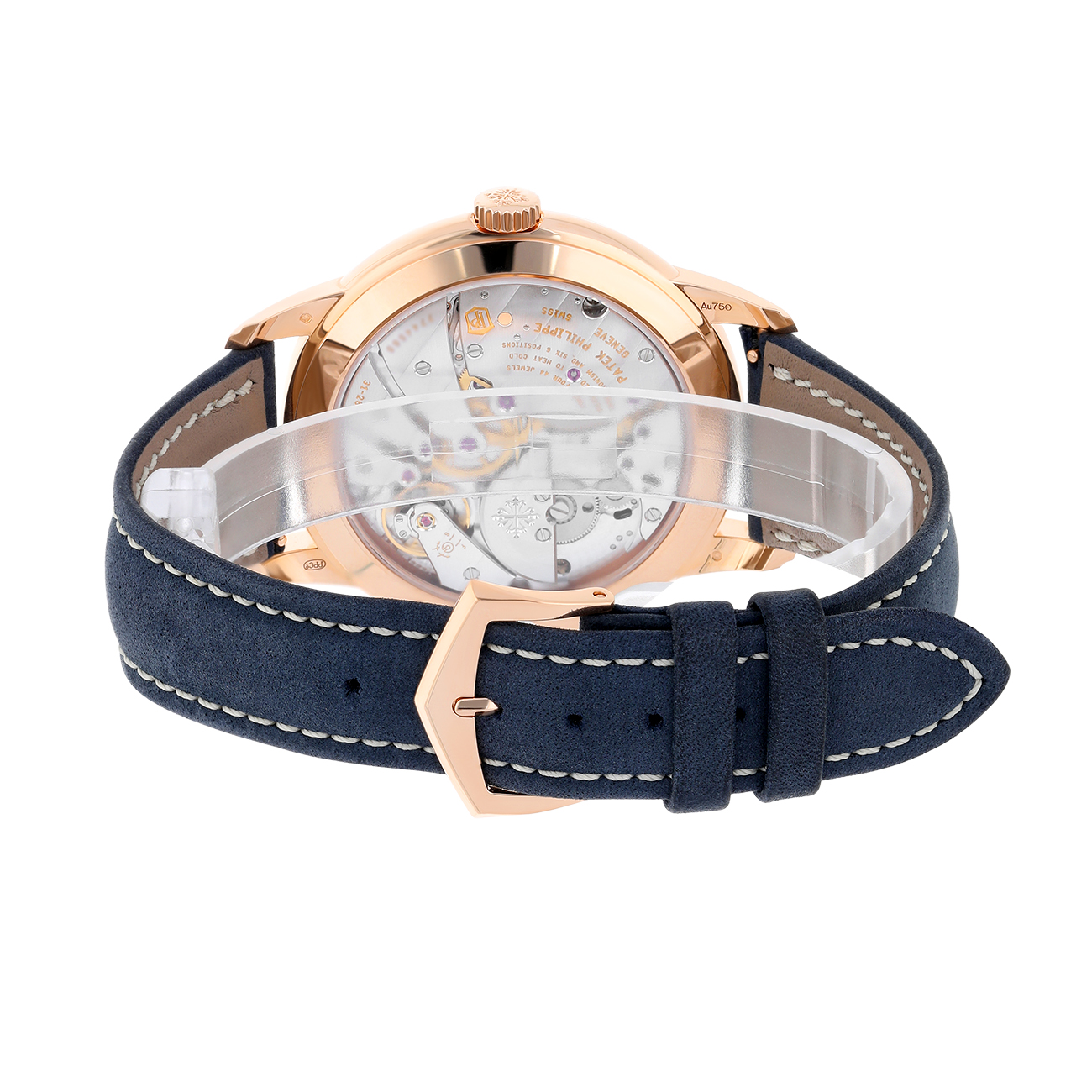 Patek Philippe Complications 5224R-001 Blue Dial Rose Gold Watch New 2025 with Box and Papers
