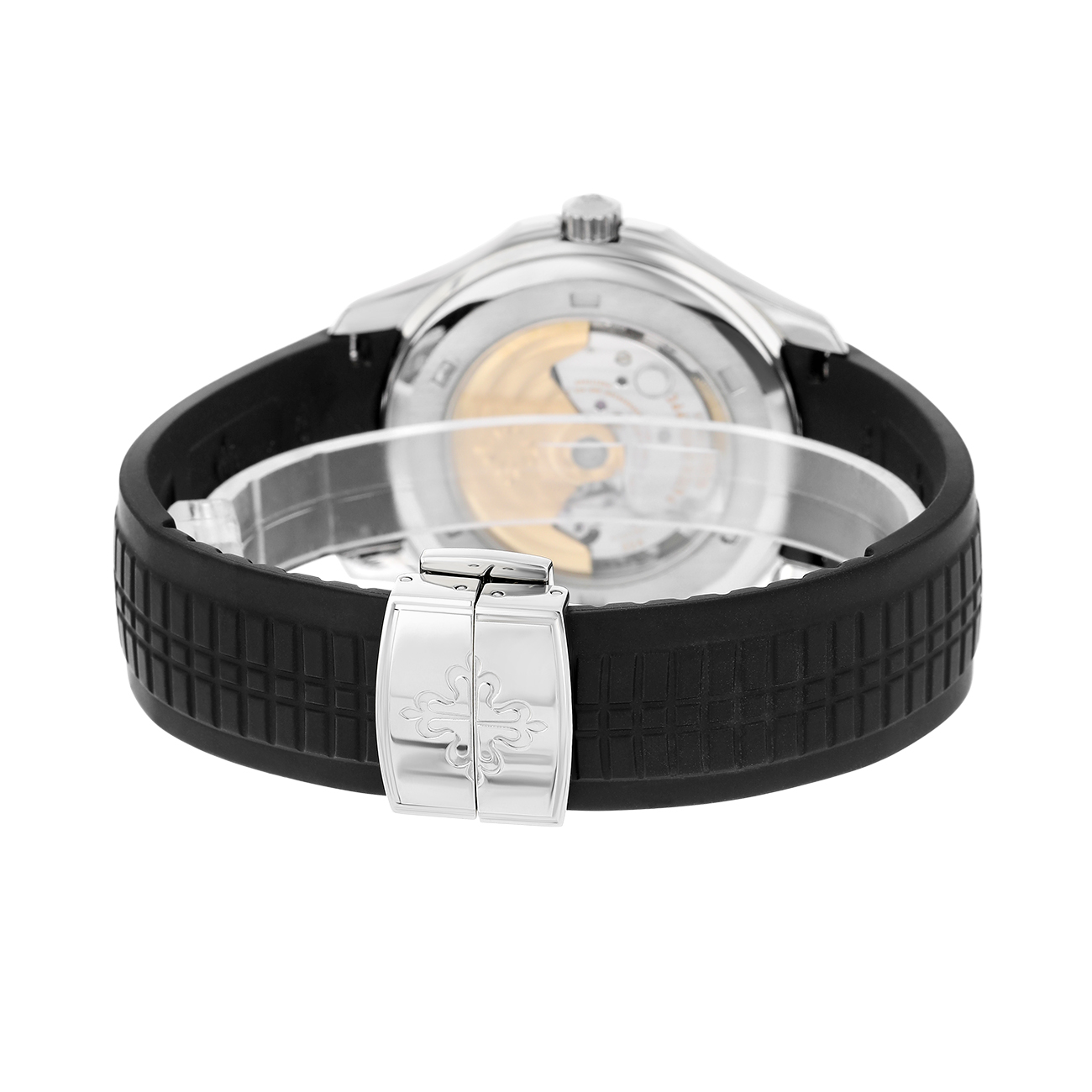 Patek Philippe Aquanaut 5167A-001 Black embossed Dial Stainless Steel Watch - 2013