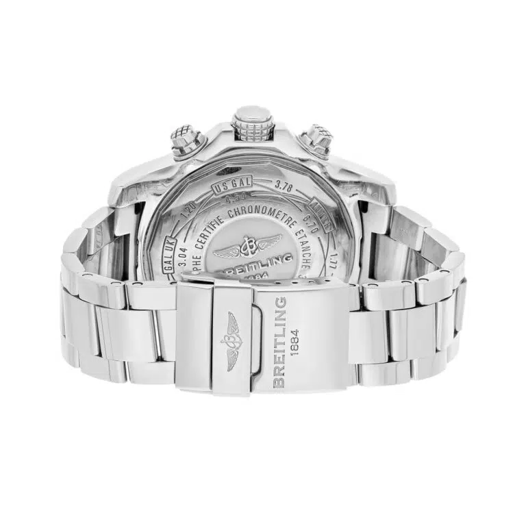 Breitling Super Avenger II A13371111C1A1 Blue Dial Stainless Steel Watch – image 7