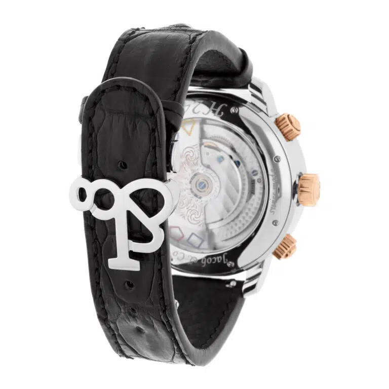 Jacob & Co H-24 SSC Company Five Time Zone Automatic Stainless Steel Watch – image 7