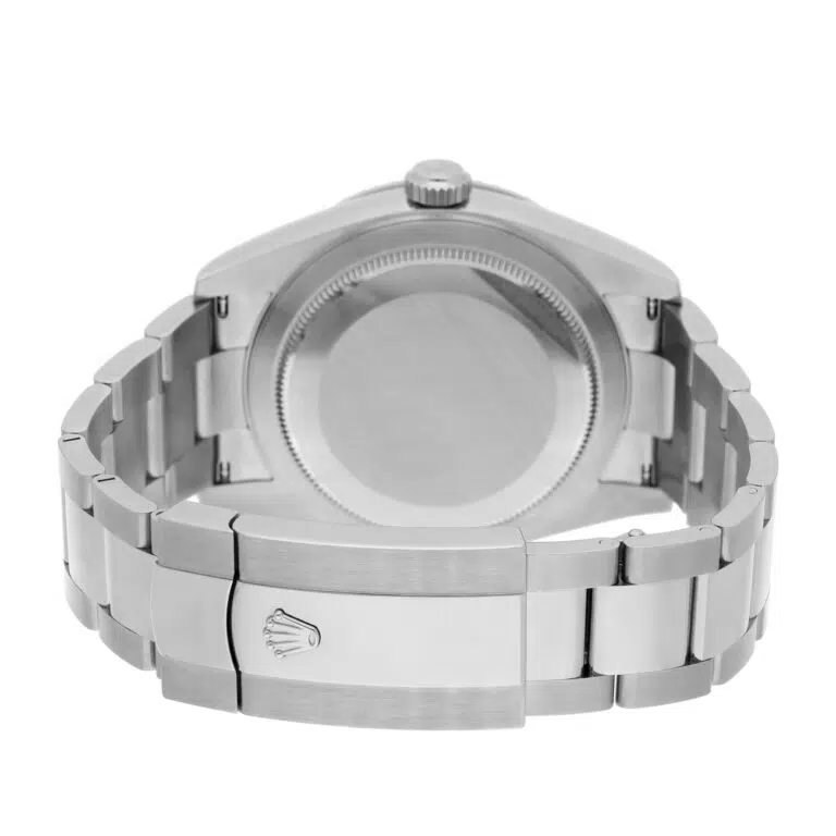 Rolex Sky-Dweller 336934 42mm Green Dial Fluted Stainless Steel Watch – image 8
