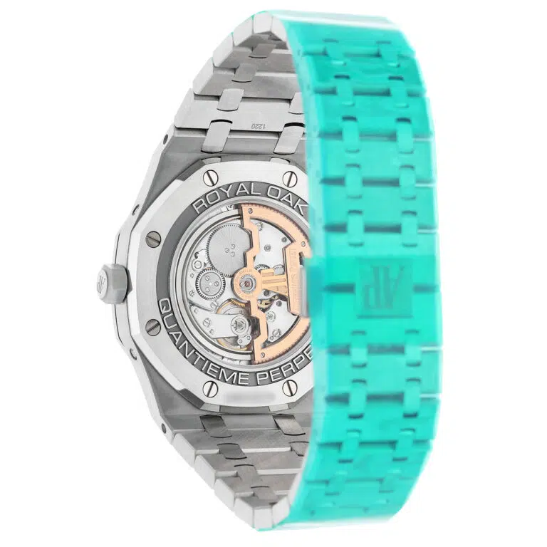 Audemars Piguet Royal Oak  Perpetual Calendar 26574ST.OO.1220ST.03 Ice Blue Dial Stainless Steel Watch – image 8