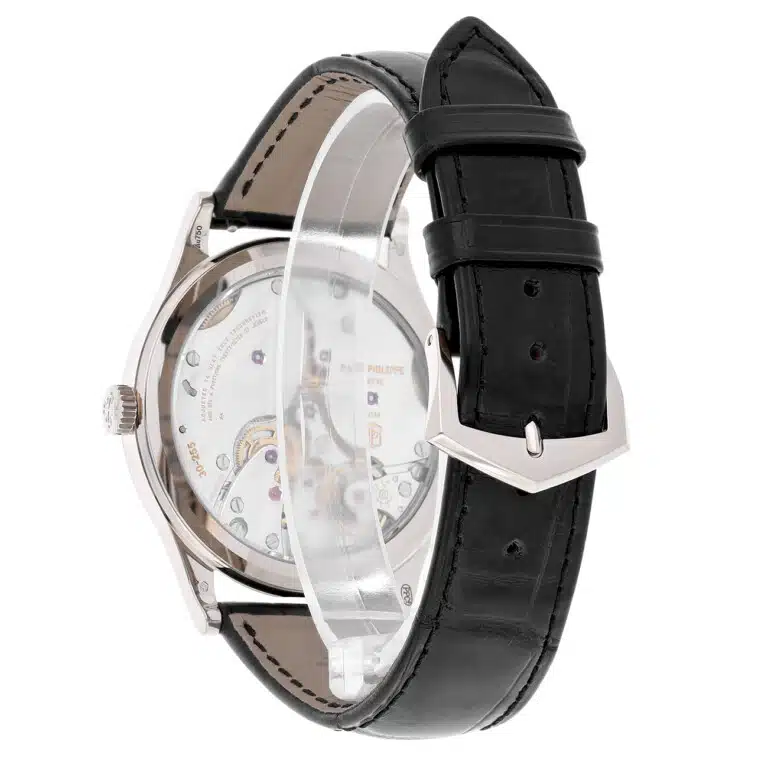 Patek Philippe Calatrava 6119G-001 White Gold Charcoal Gray Dial Watch – image 9