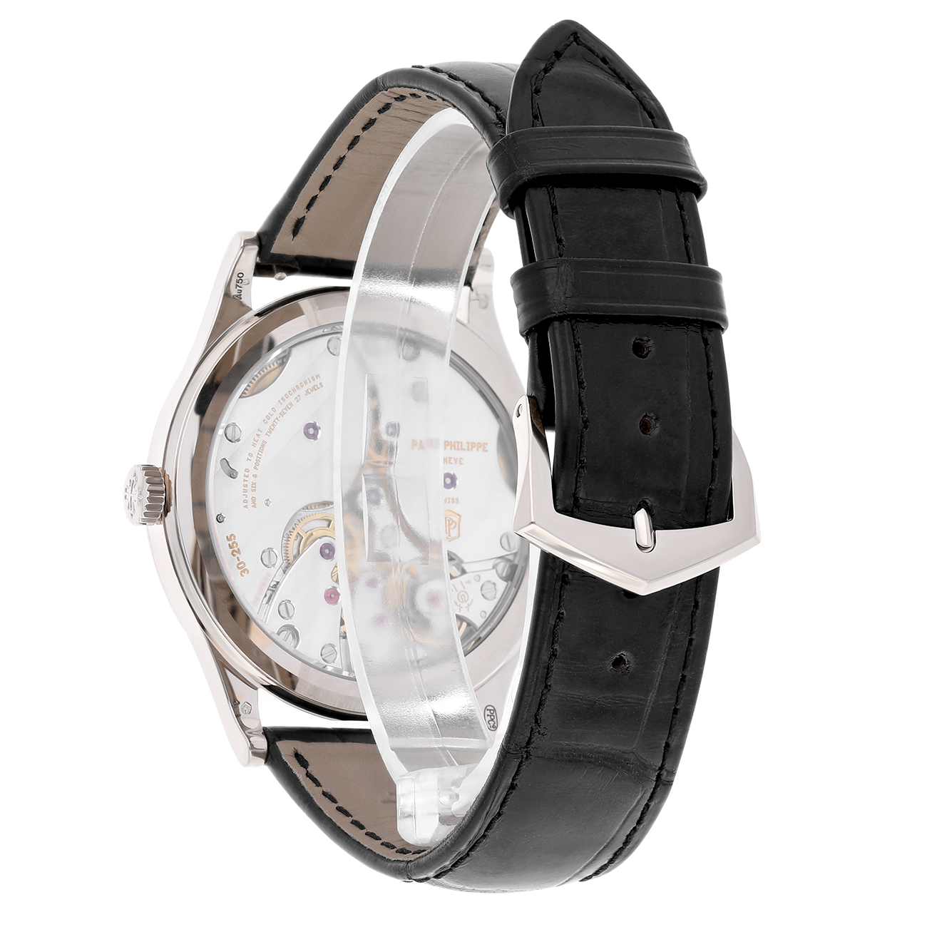Patek Philippe Calatrava 6119G-001 Charcoal gray Dial White gold Watch