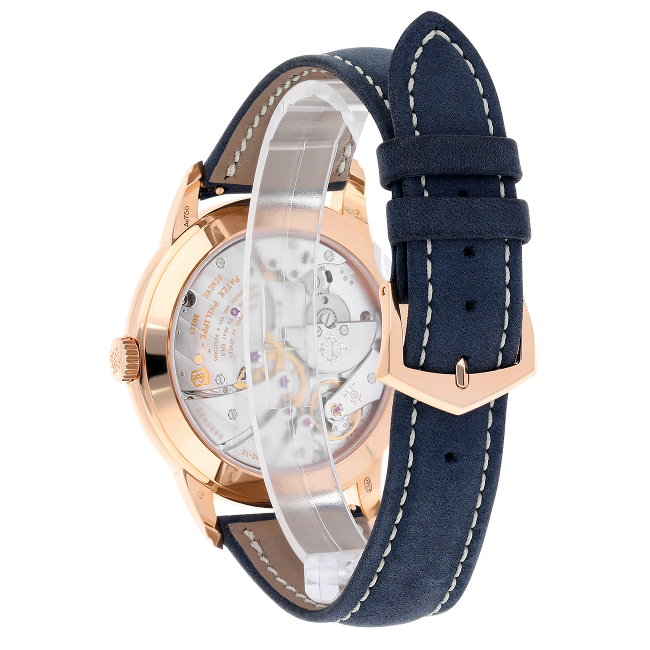 Patek Philippe Complications 5224R-001 Blue Dial Rose Gold Watch New 2025 with Box and Papers