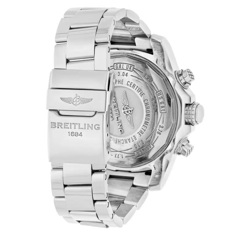 Breitling Super Avenger II A13371111C1A1 Blue Dial Stainless Steel Watch – image 8