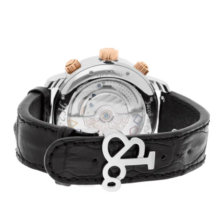 Jacob & Co H-24 SSC Company Five Time Zone Automatic Stainless Steel Watch – image 8