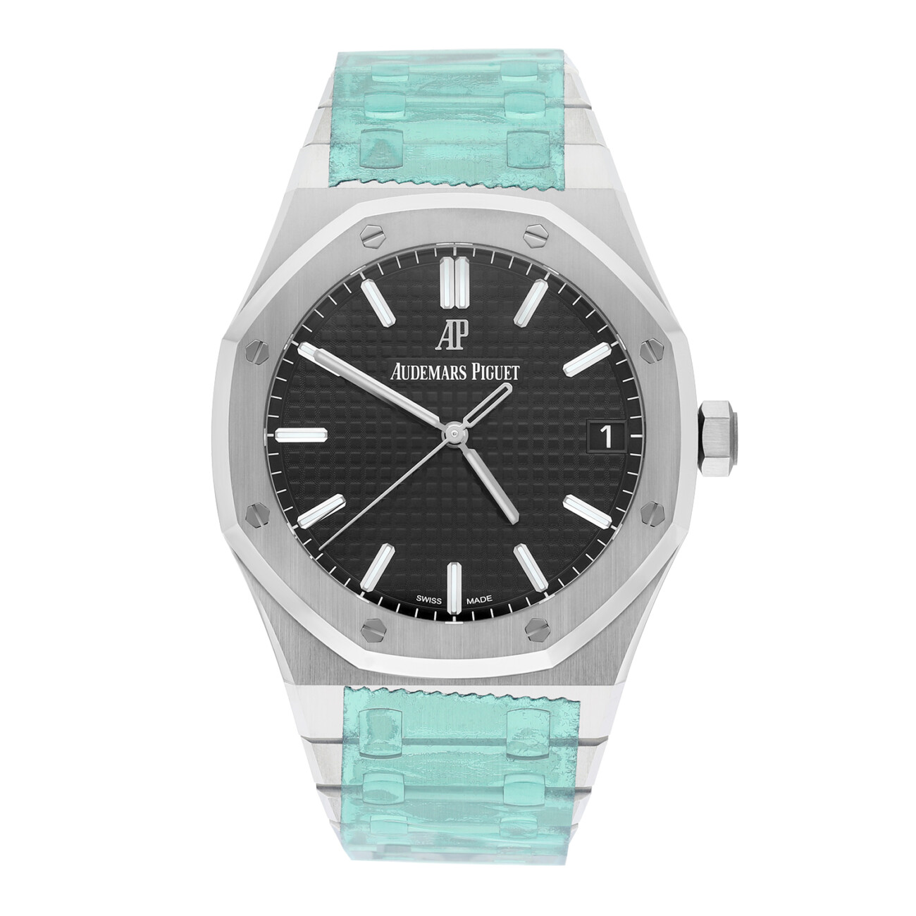 Audemars Piguet Royal Oak 15500ST.OO.1220ST.03 Black Dial Stainless Steel Automatic Watch