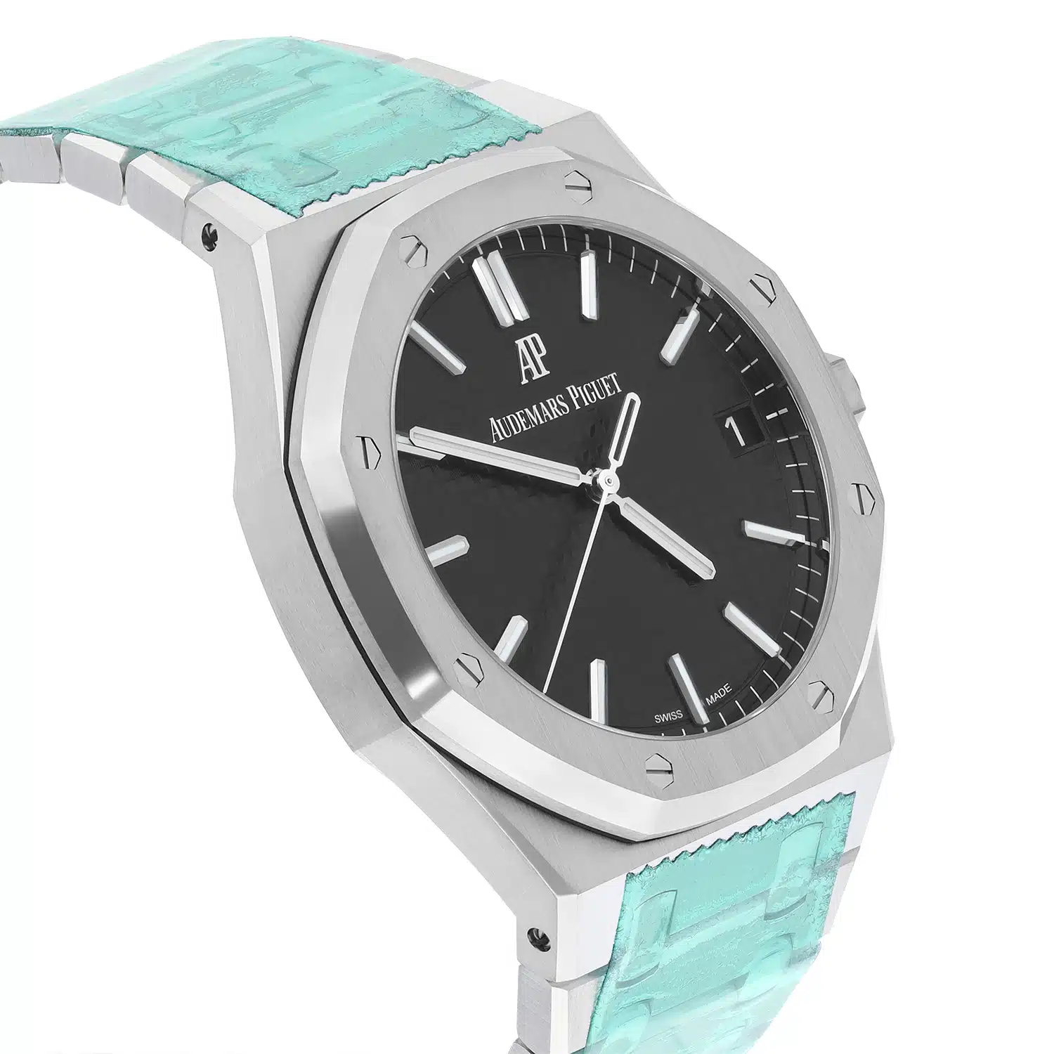Audemars Piguet Royal Oak 15500ST.OO.1220ST.03 Black Dial Stainless Steel Automatic Watch – image 5