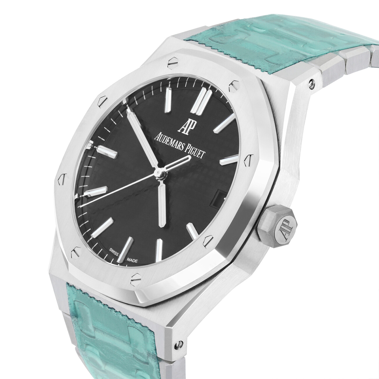 Audemars Piguet Royal Oak 15500ST.OO.1220ST.03 Black Dial Stainless Steel Automatic Watch