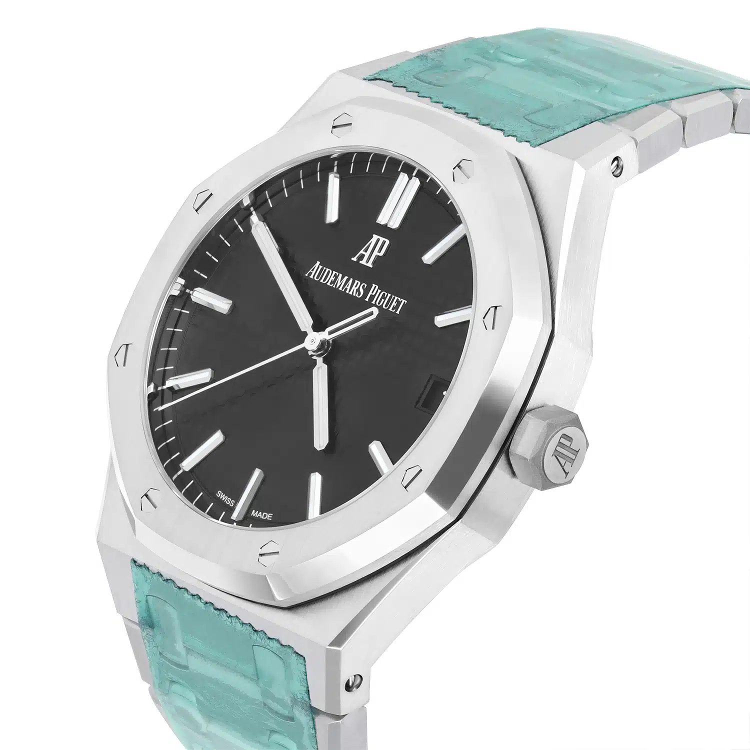 Audemars Piguet Royal Oak 15500ST.OO.1220ST.03 Black Dial Stainless Steel Automatic Watch – image 7