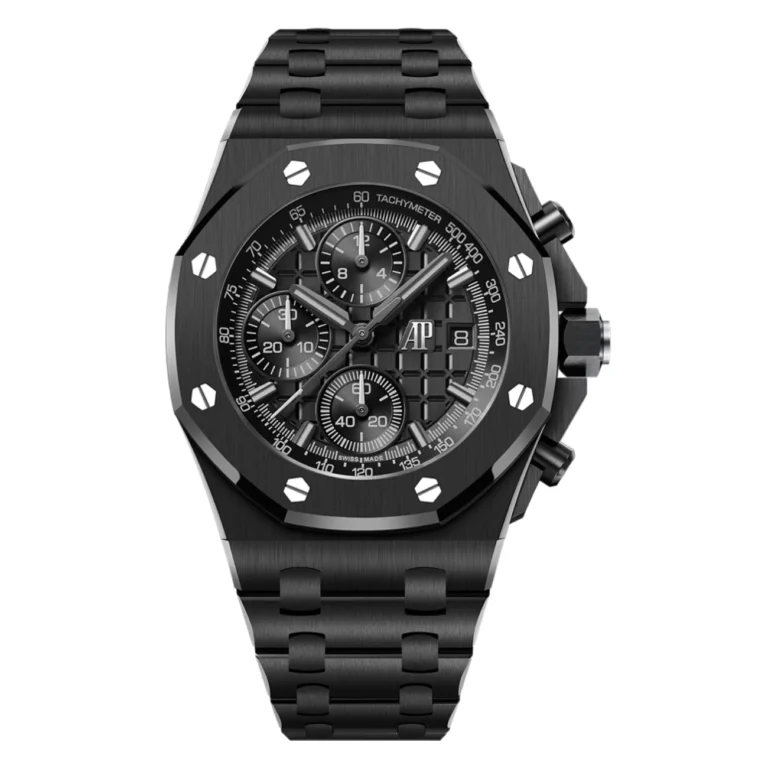 Audemars Piguet Royal Oak Offshore 26238CE ceramic chronograph watch, side view
