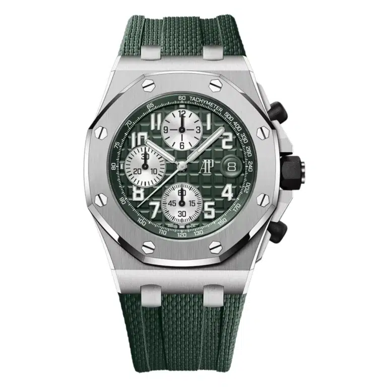 Audemars Piguet Royal Oak Offshore 26238TI titanium chronograph watch, rubber strap