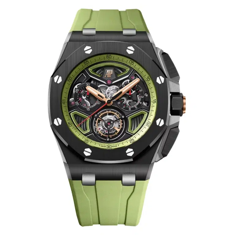 Audemars Piguet Royal Oak Offshore 26622CE flying tourbillon black ceramic watch