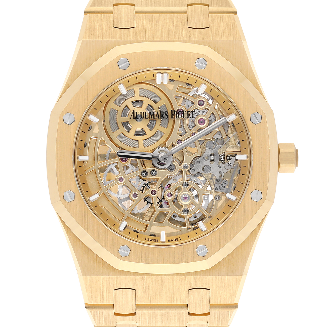 Audemars Piguet Royal Oak 16204BA.OO.1240BA.01 "Jumbo" Extra-Thin Skeletonized
