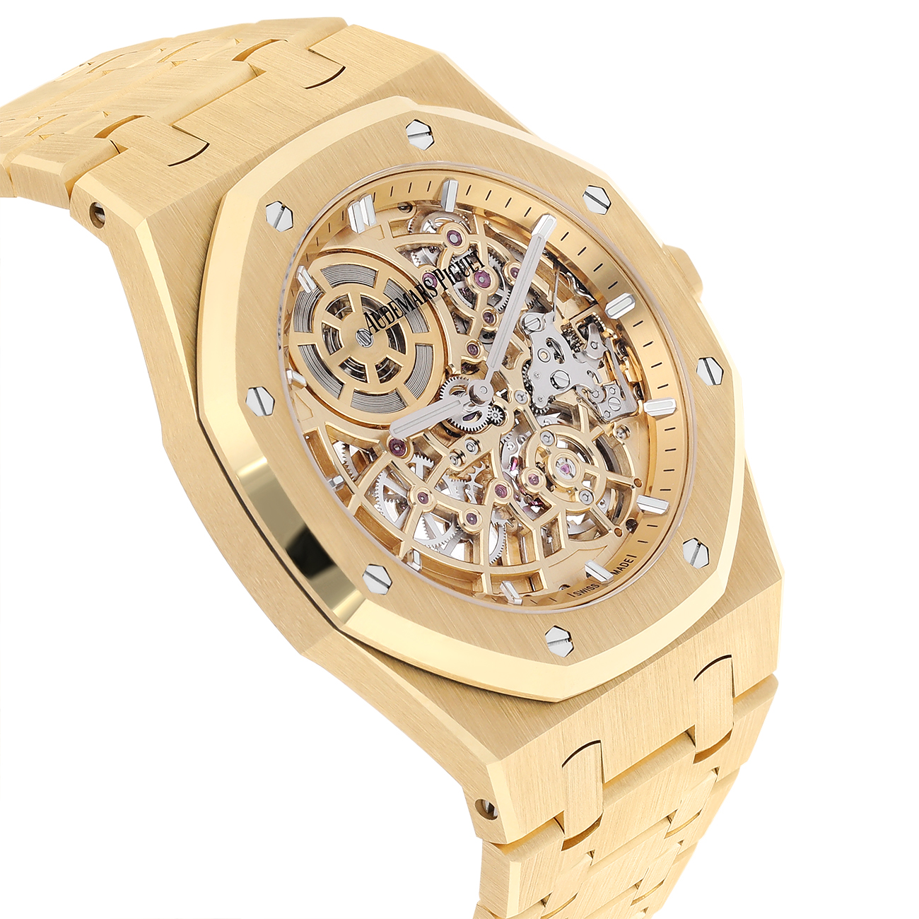 Audemars Piguet Royal Oak 16204BA.OO.1240BA.01 "Jumbo" Extra-Thin Skeletonized