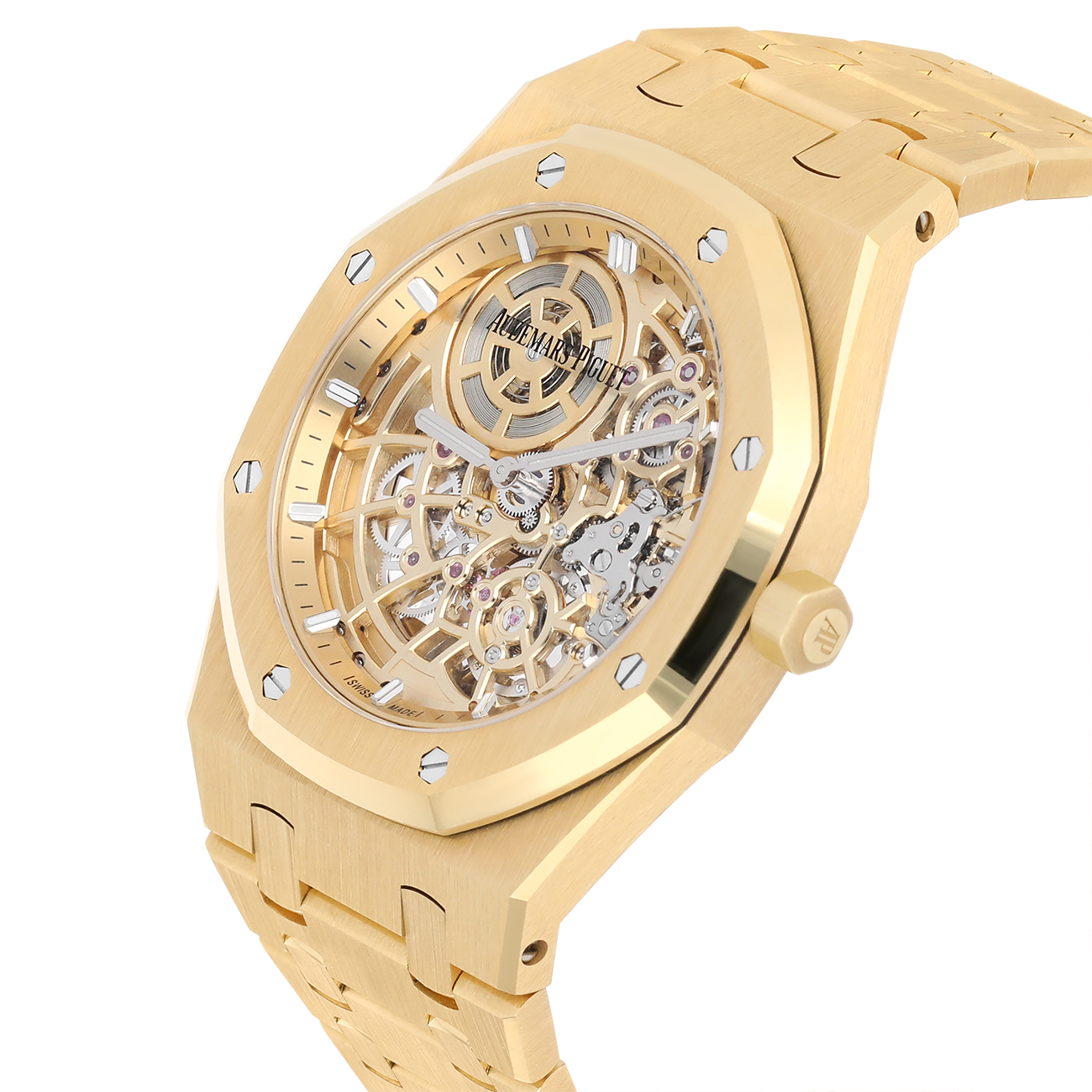 Audemars Piguet Royal Oak 16204BA.OO.1240BA.01 "Jumbo" Extra-Thin Skeletonized