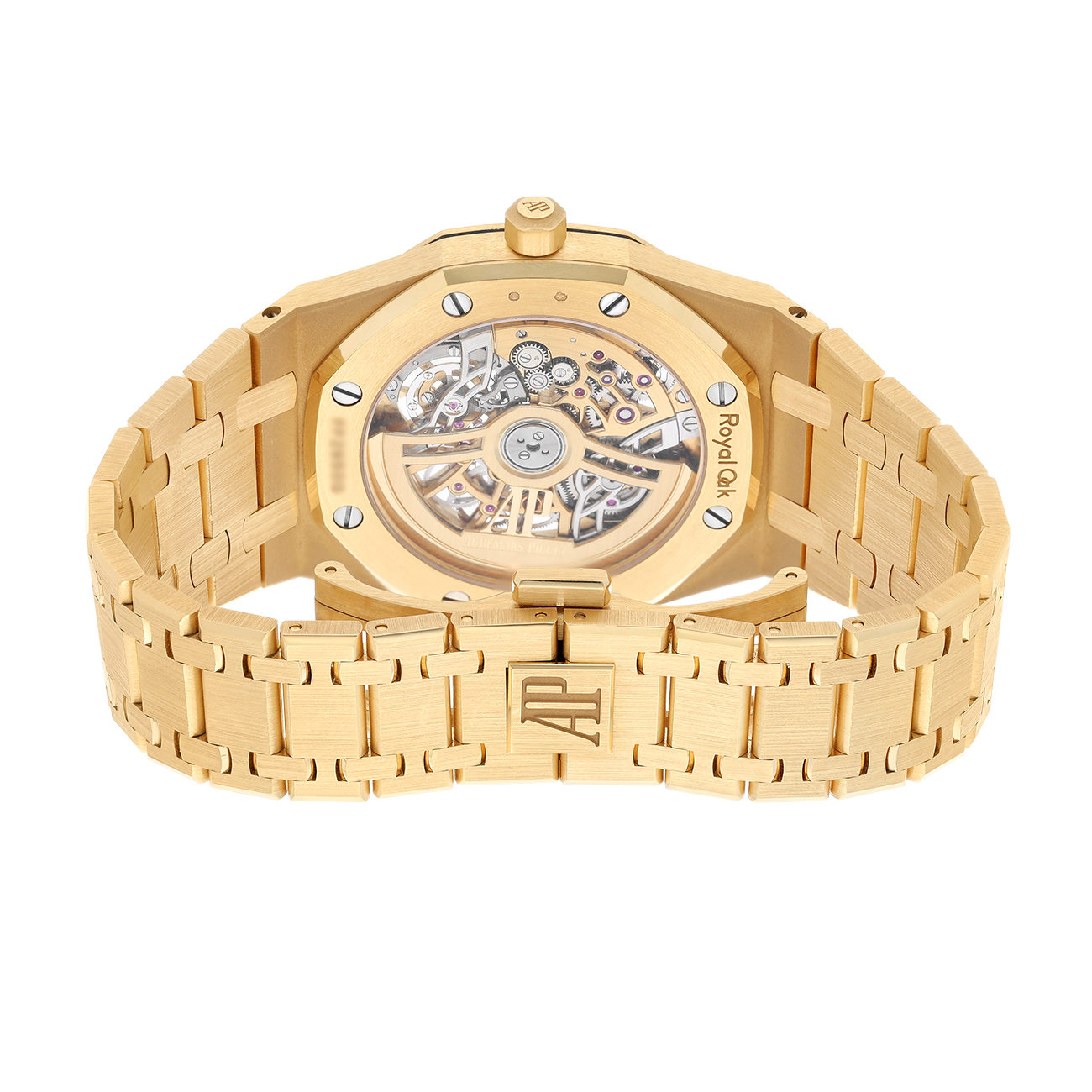 Audemars Piguet Royal Oak 16204BA.OO.1240BA.01 "Jumbo" Extra-Thin Skeletonized