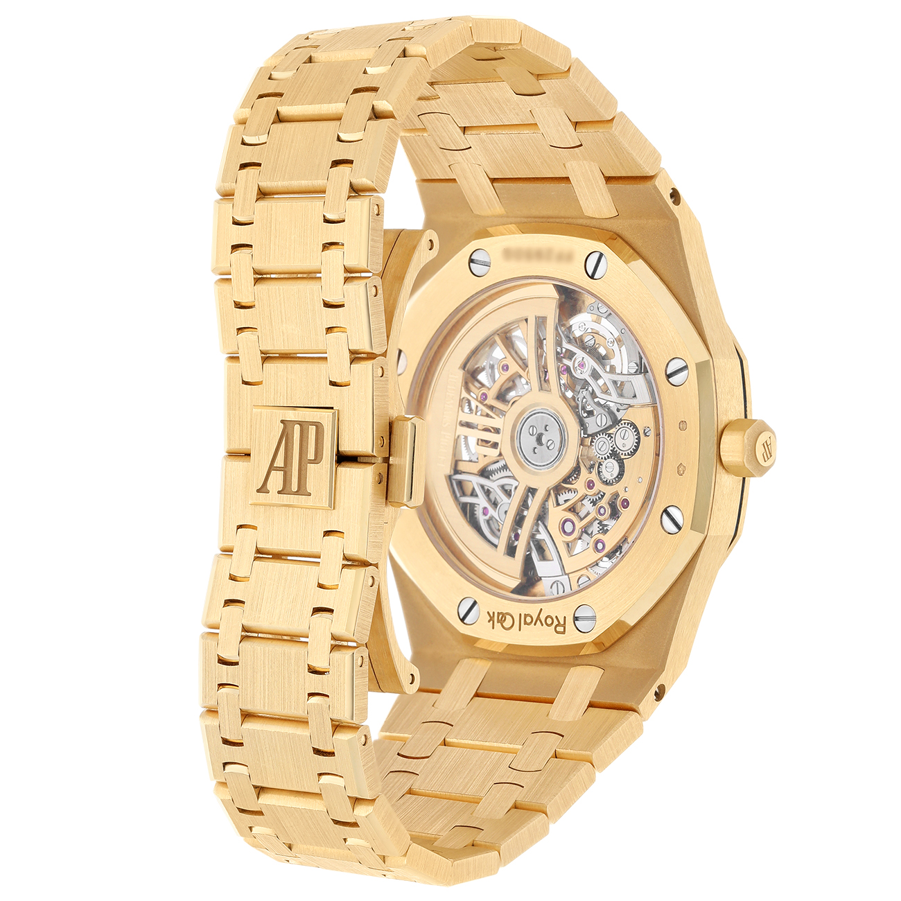 Audemars Piguet Royal Oak 16204BA.OO.1240BA.01 "Jumbo" Extra-Thin Skeletonized