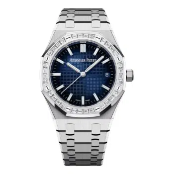 Audemars Piguet Royal Oak 77451BC.ZZ.1361BC.01 Blue Dial Diamond Bezel Automatic