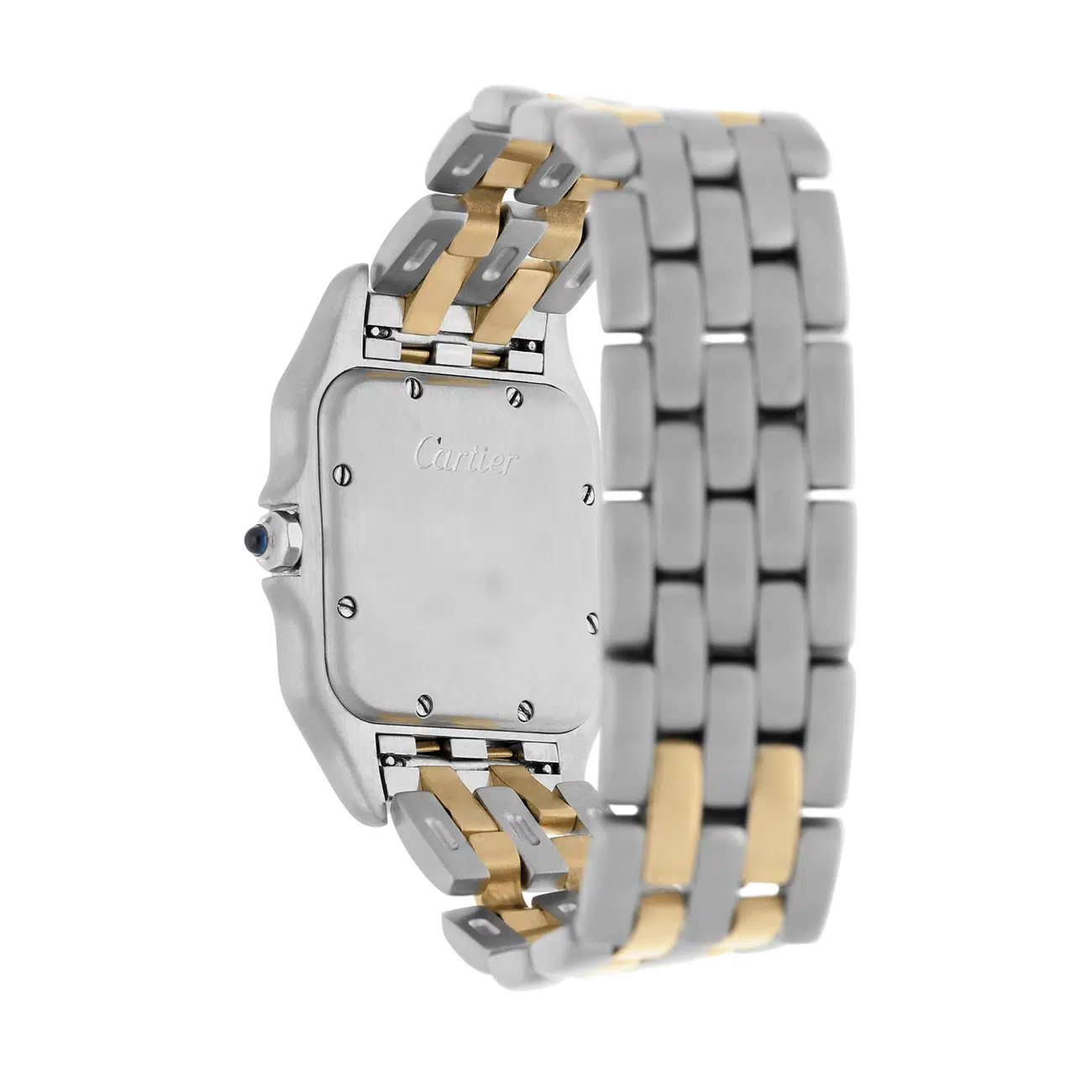 Cartier Panthère W25028B8 Silver Dial 18k Yellow Gold And Stainless Steel Watch – image 7