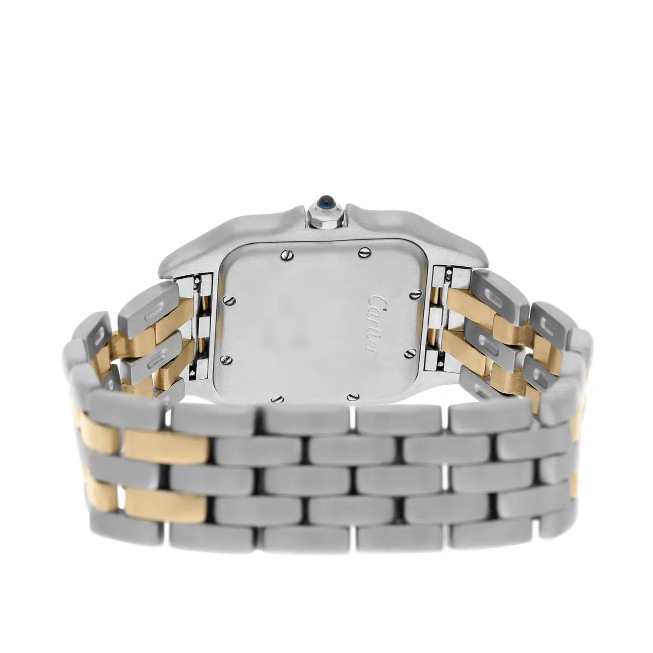 Cartier Panthère W25028B8 Silver Dial 18k Yellow Gold And Stainless Steel Watch – image 8