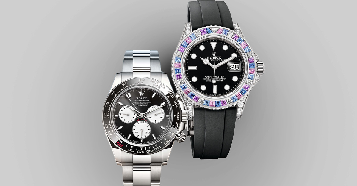 Cotton Candy Rolex