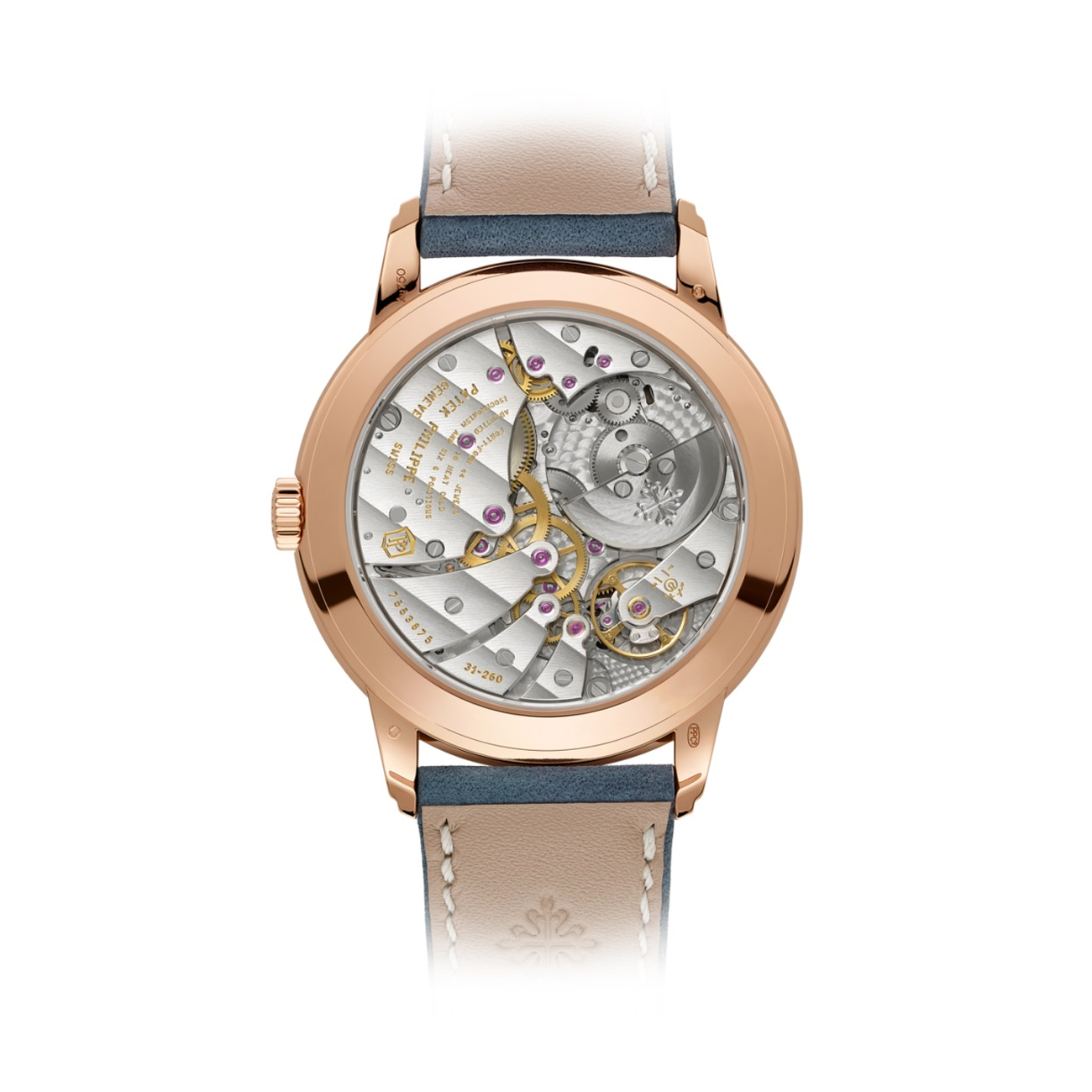 Patek Philippe Complications 5224R-001 Blue Dial Rose Gold Watch New 2025 with Box and Papers