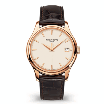 Patek Philippe Calatrava 5227R-001 Ivory lacquered Dial Rose gold Watch