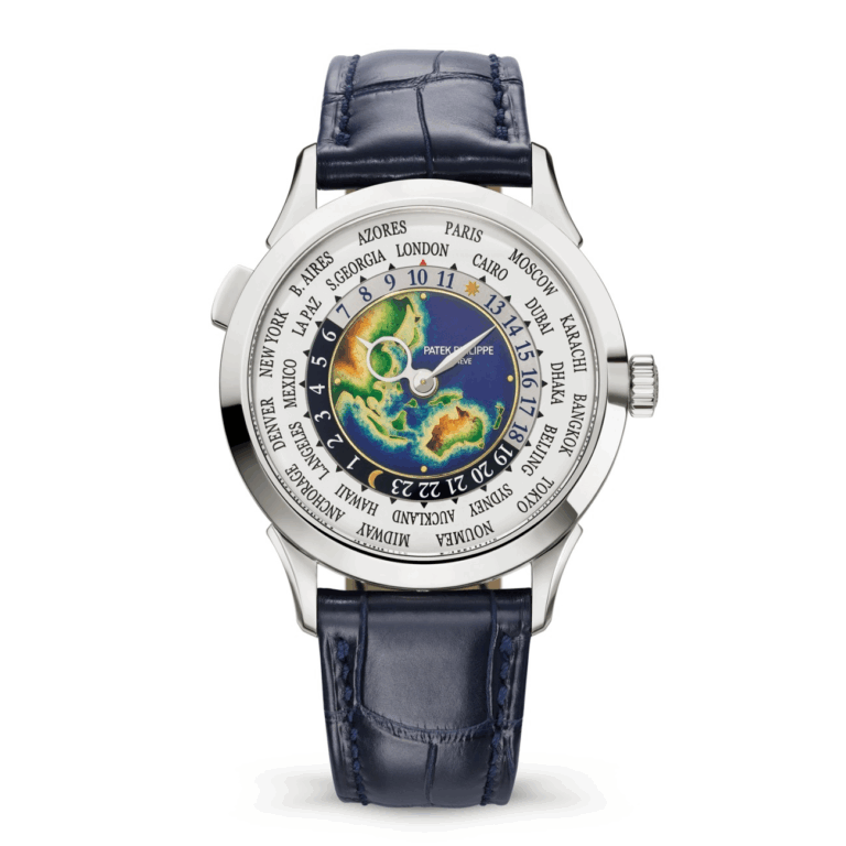 Patek Philippe Complications 5231G-001 Grand Feu cloisonné enamel center: Oceania and South-East Asia Dial White gold Watch