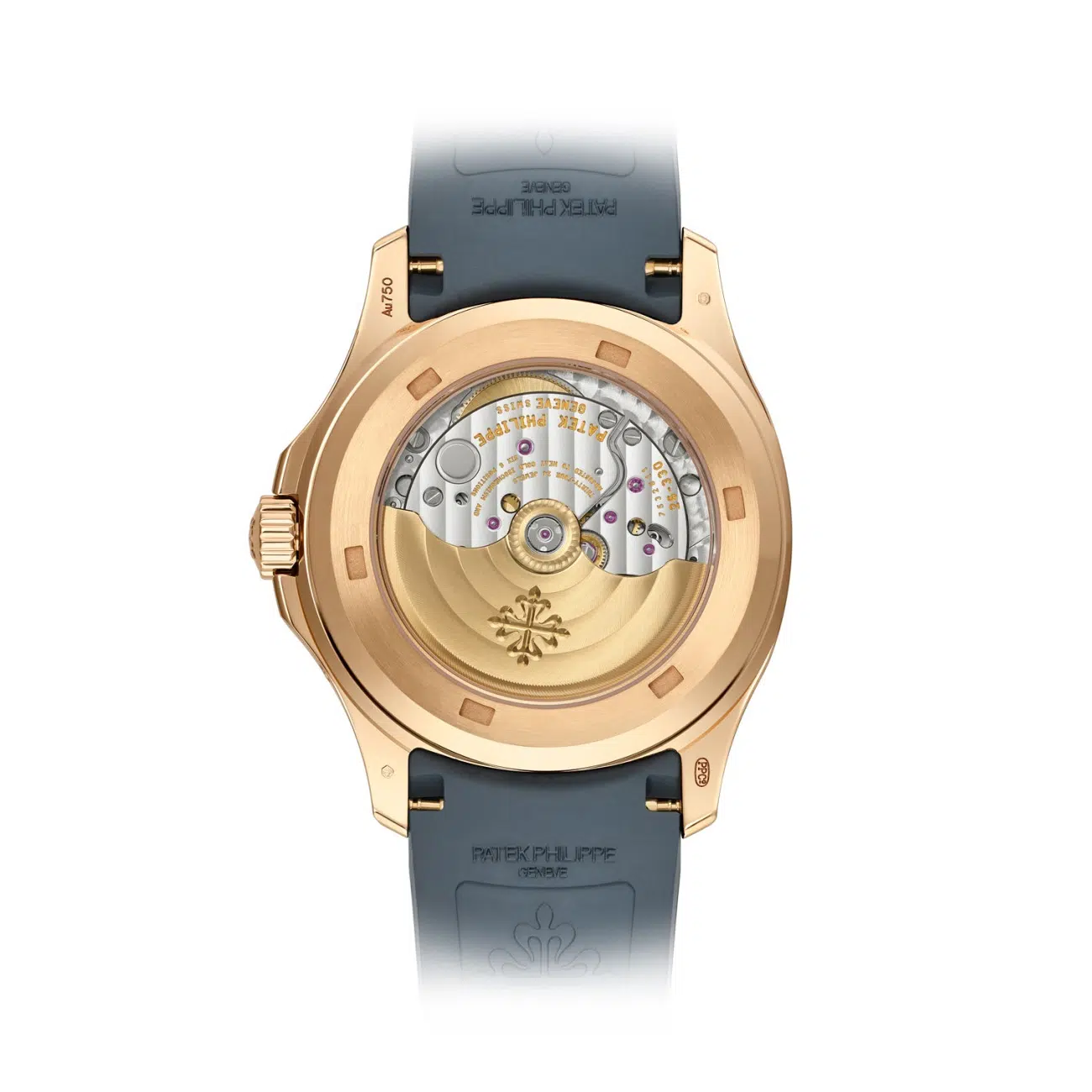 Patek Philippe Aquanaut 5261R-001 rose gold watch, dial detail