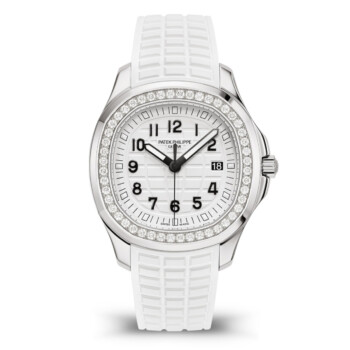 Patek Philippe Aquanaut 5267/200A-010 stainless steel watch, matte white dial