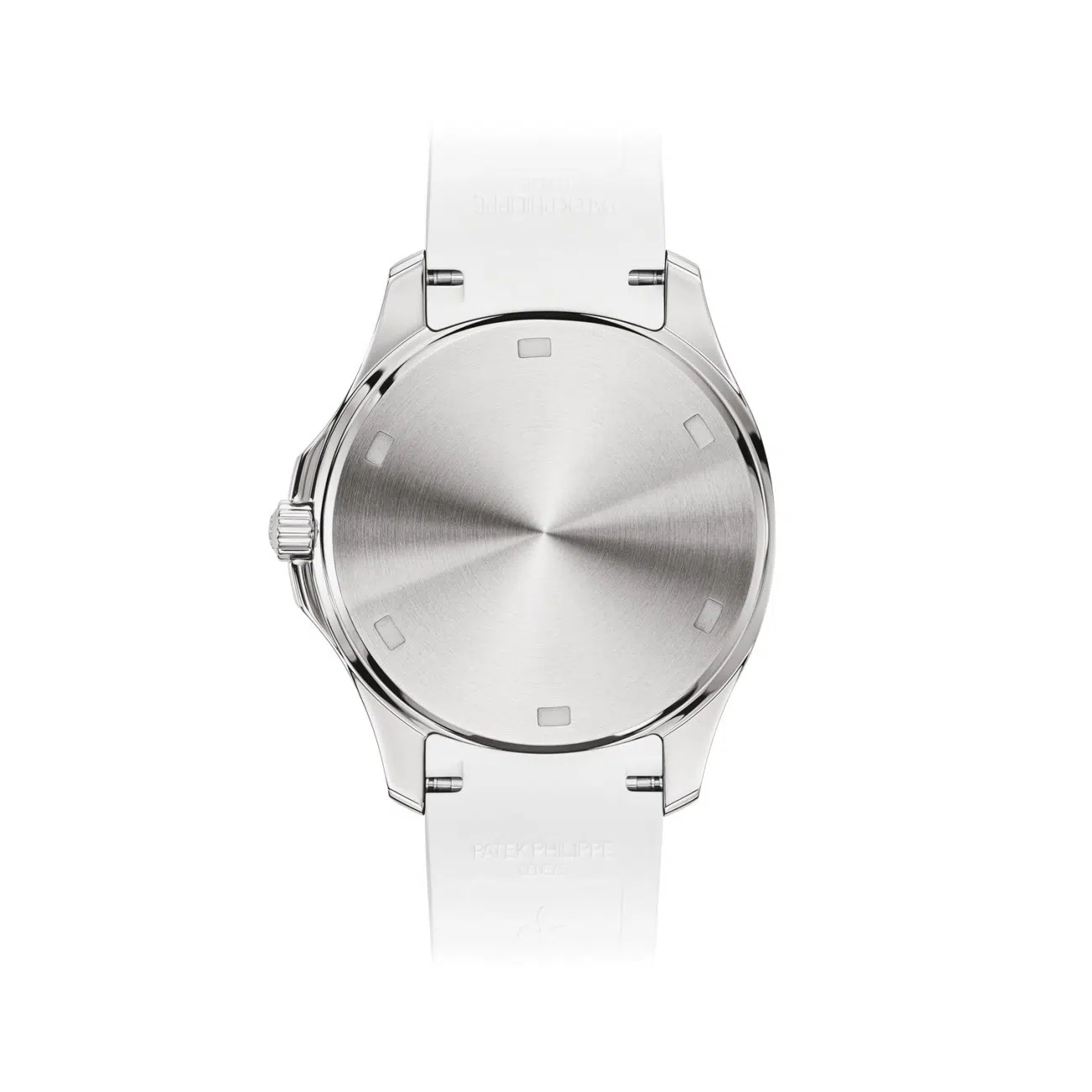 Patek Philippe Aquanaut 5267/200A-010 stainless steel watch, dial detail
