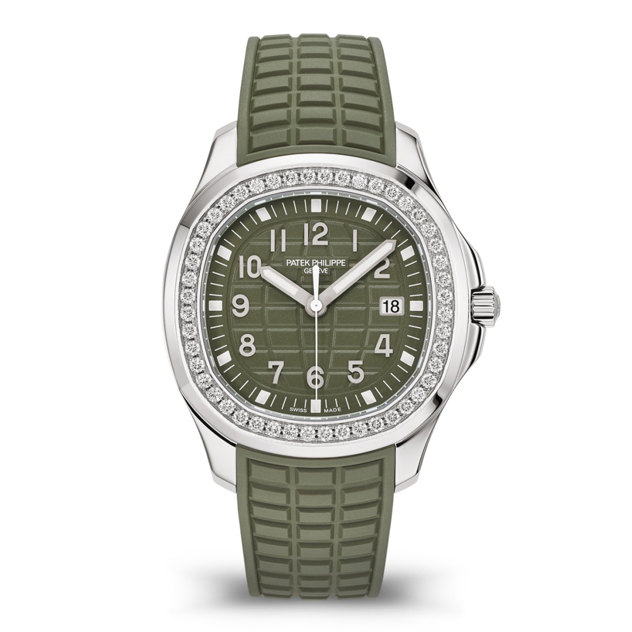 Patek Philippe Aquanaut 5267-200A-011 Khaki green Dial Stainless steel Watch