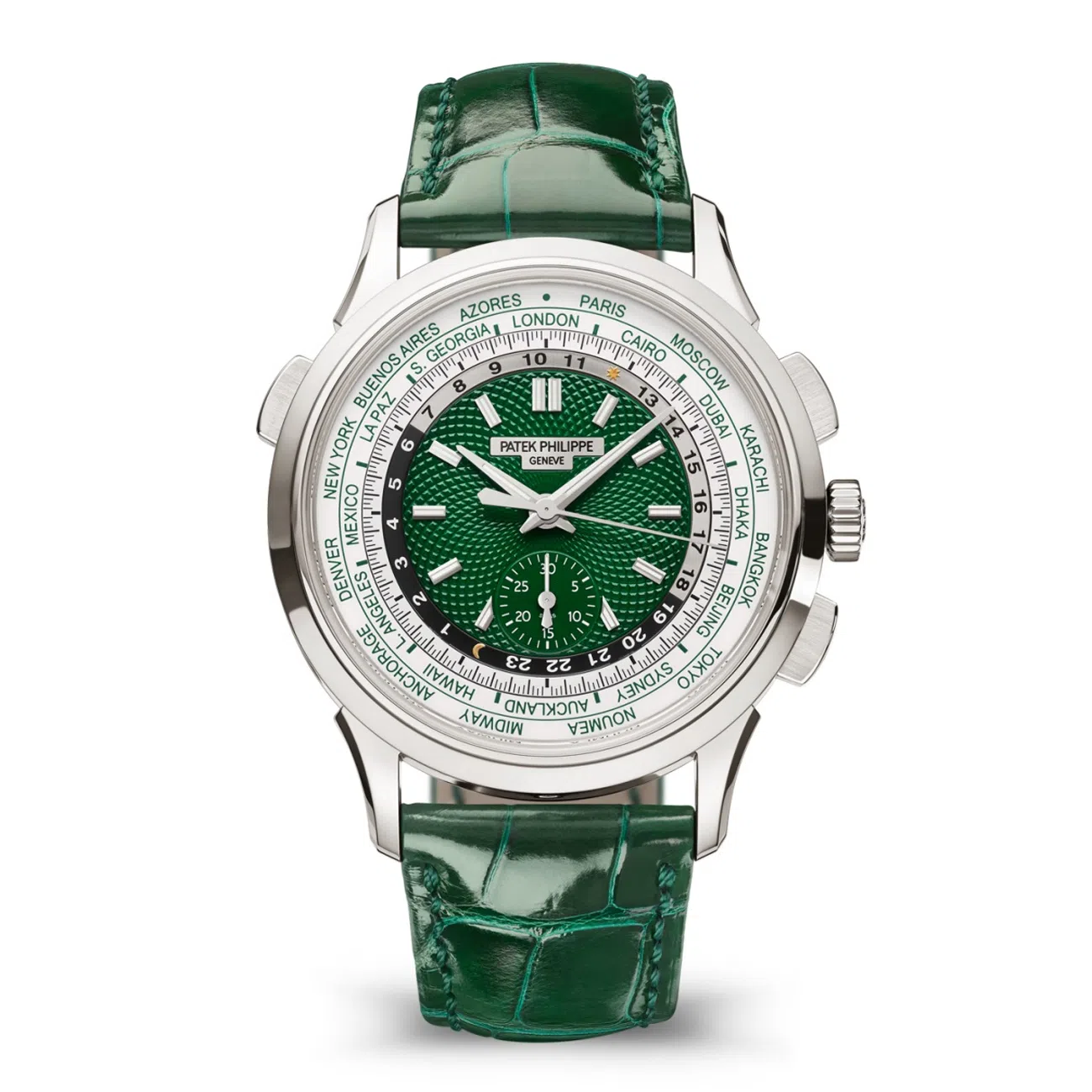 Patek Philippe Complications 5930P-001 Green Dial Platinum