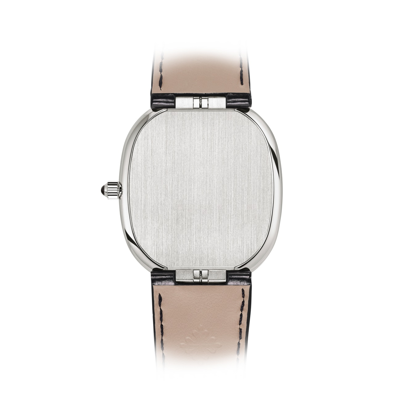 Patek Philippe Golden Ellipse 5738/51G-001 Black Dial White Gold Watch