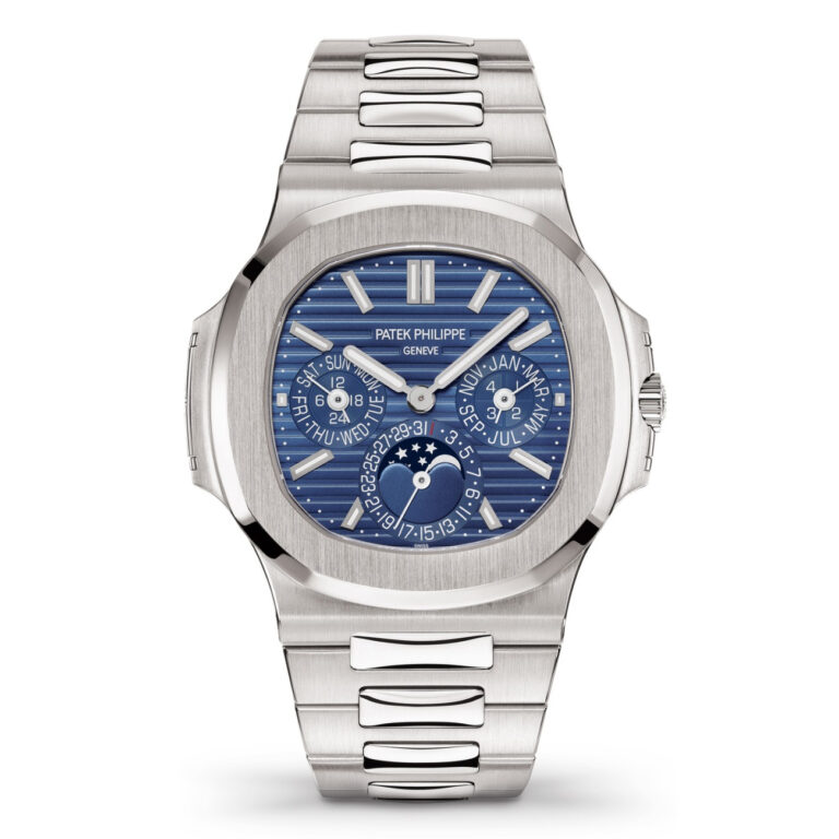 Patek Philippe Nautilus 5740/1G-001 Blue Sunburst Dial White Gold