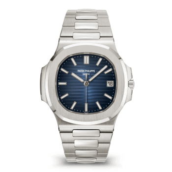 Patek Philippe Nautilus 5811/1G-001 white gold watch, blue dial