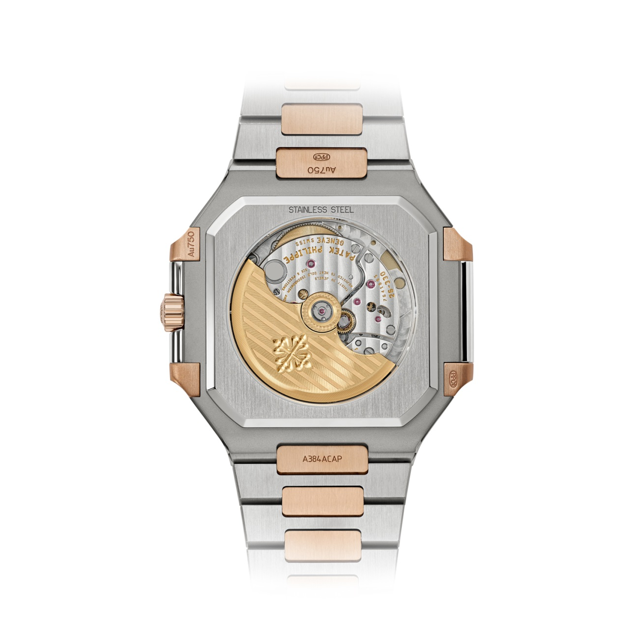 Patek Philippe Cubitus 5821/1AR-001 Blue Dial Stainless Steel and Rose Gold Watch