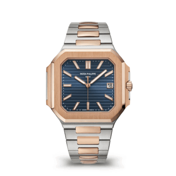 Patek Philippe Cubitus 5821/1AR-001 Blue Dial Stainless Steel and Rose Gold Watch
