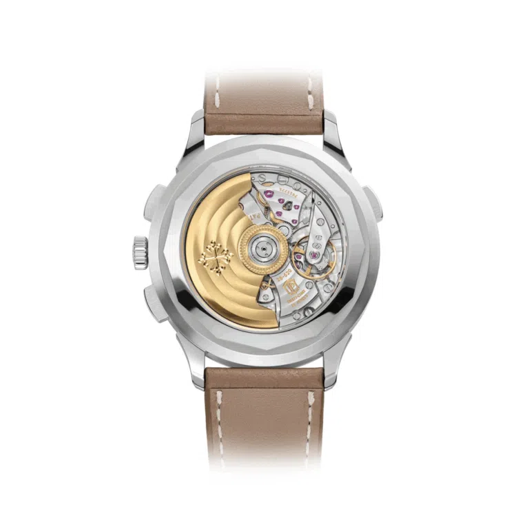 Patek Philippe Complications 5935A-001 Green Rose-gilt opaline with “carbon” motif Dial Stainless Steel Watch – image 2
