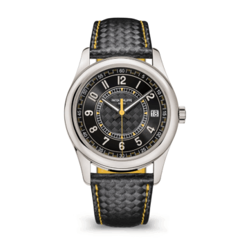 Patek Philippe Calatrava 6007G-001 Black Dial White Gold