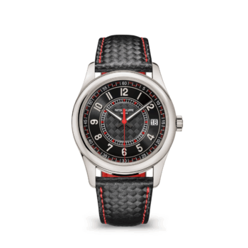 Patek Philippe Calatrava 6007G-010 Black Dial White Gold
