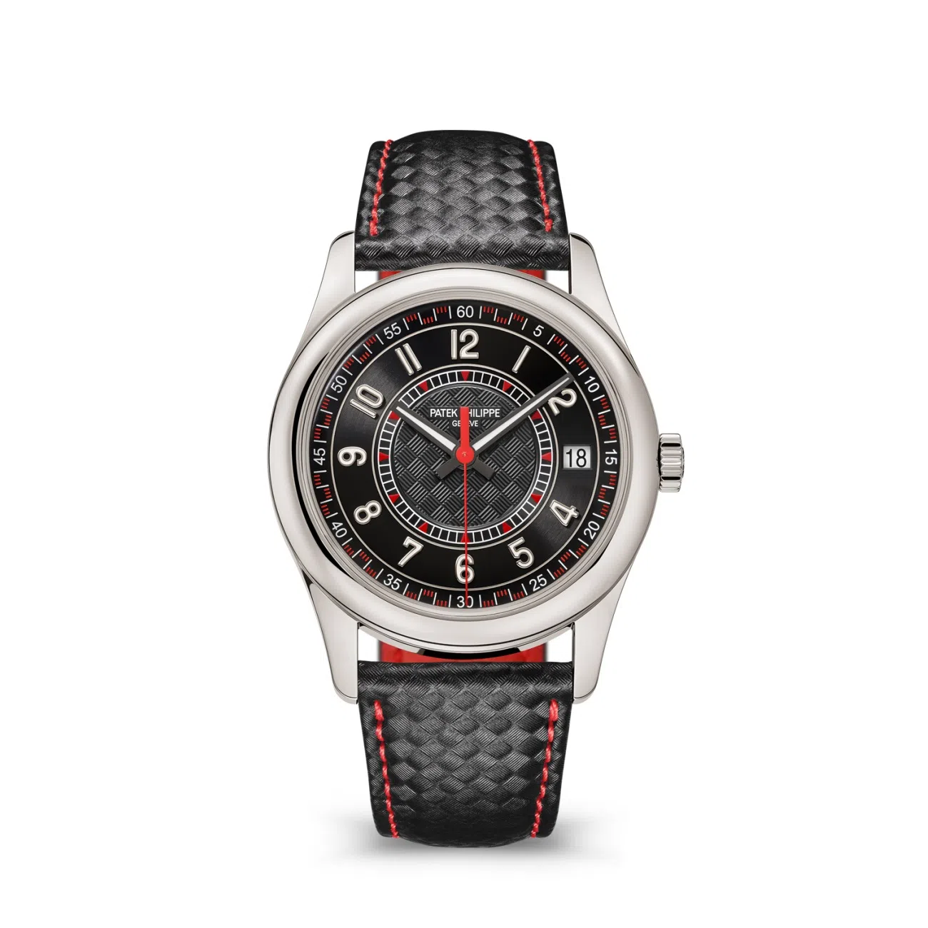 Patek Philippe Calatrava 6007G-010 Black Dial White Gold