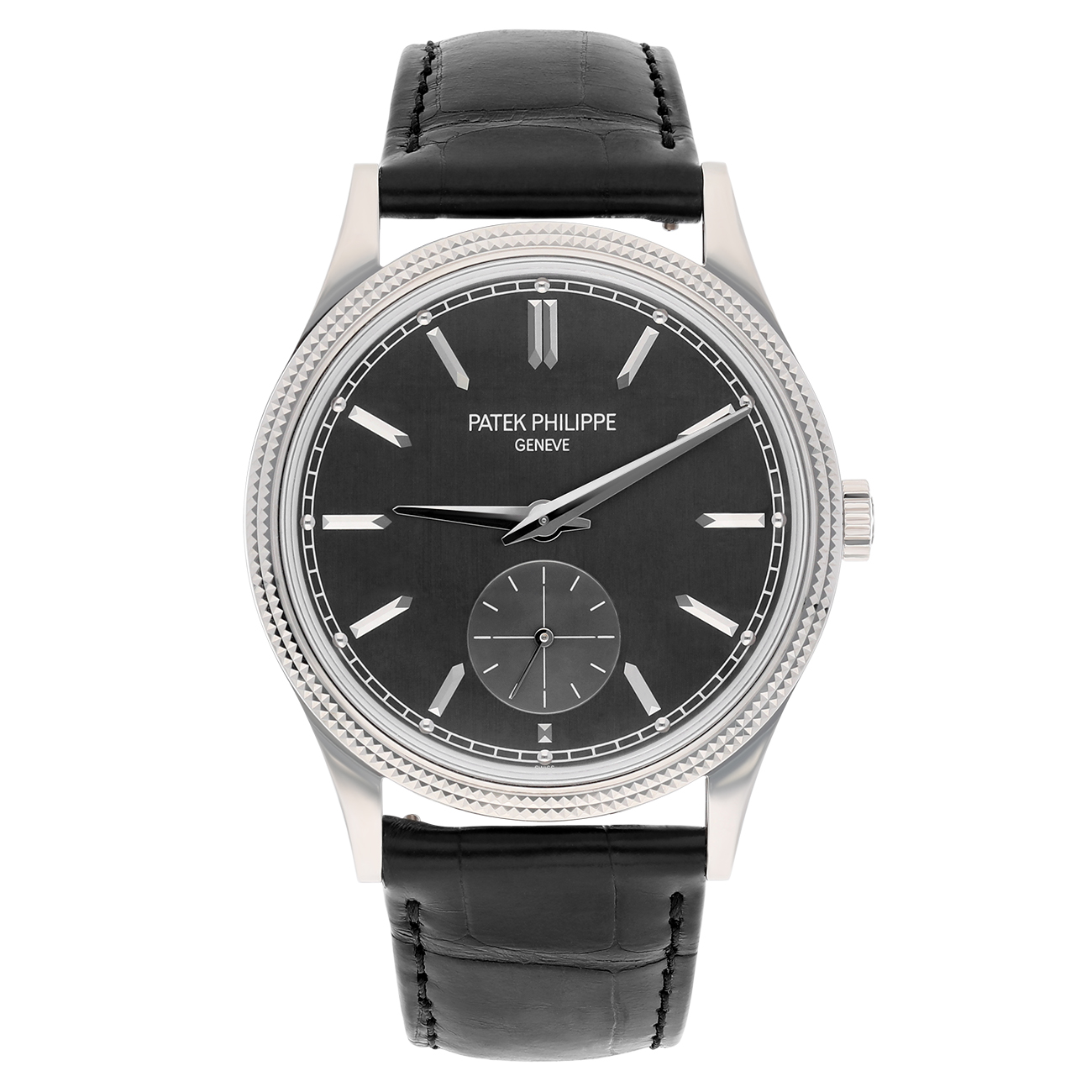 Patek Philippe Calatrava 6119G-001 Charcoal gray Dial White gold Watch