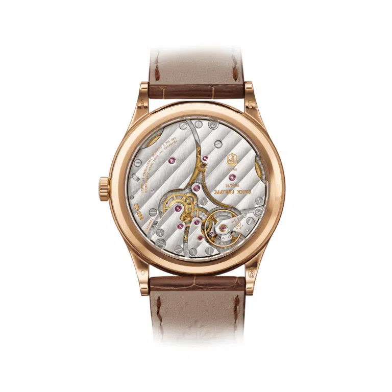 Patek Philippe Calatrava 6119R-001 Silvery Grained Dial Rose Gold Watch – image 9