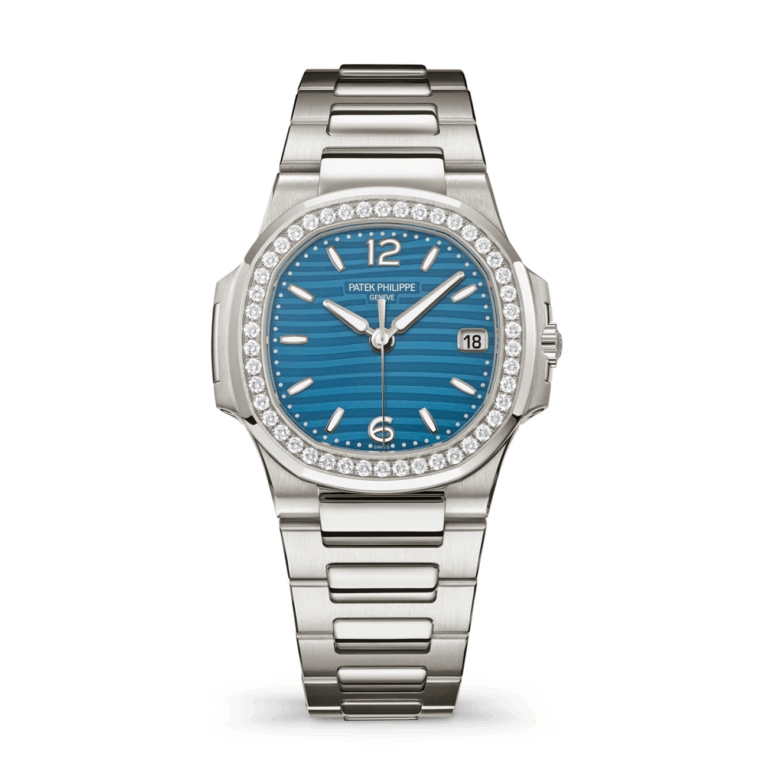 Patek Philippe Nautilus 7010/1G-013 Blue Dial White Gold