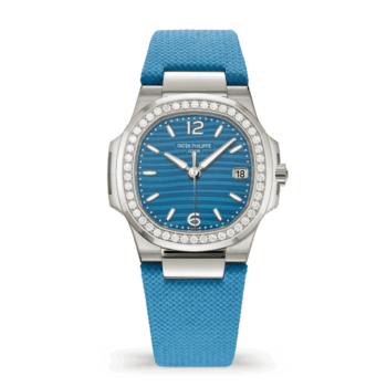 Patek Philippe Nautilus 7010G-013 Blue Dial White Gold